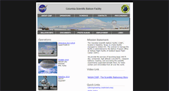 Desktop Screenshot of nsbf.nasa.gov