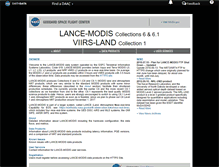 Tablet Screenshot of lance-modis.eosdis.nasa.gov