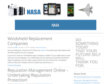 Tablet Screenshot of nasa.si