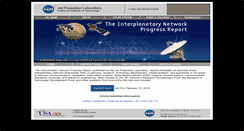 Desktop Screenshot of ipnpr.jpl.nasa.gov