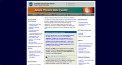 Desktop Screenshot of nssdcftp.gsfc.nasa.gov