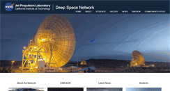 Desktop Screenshot of deepspace.jpl.nasa.gov