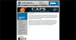 Desktop Screenshot of caps.gsfc.nasa.gov