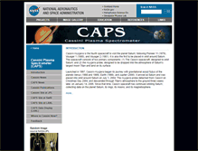 Tablet Screenshot of caps.gsfc.nasa.gov