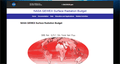 Desktop Screenshot of gewex-srb.larc.nasa.gov