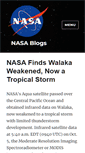 Mobile Screenshot of blogs.nasa.gov