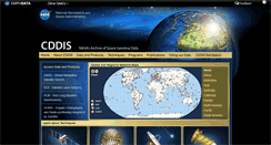 Desktop Screenshot of cddis.nasa.gov