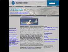 Tablet Screenshot of airsar.jpl.nasa.gov