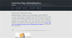 Desktop Screenshot of gammaray.nsstc.nasa.gov