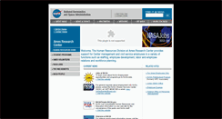 Desktop Screenshot of hr.arc.nasa.gov