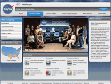 Tablet Screenshot of neba.nasa.gov