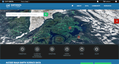 Desktop Screenshot of earthdata.nasa.gov