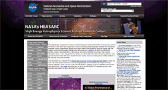 Desktop Screenshot of heasarc.gsfc.nasa.gov