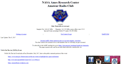 Desktop Screenshot of hamradio.arc.nasa.gov
