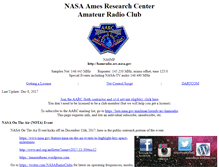 Tablet Screenshot of hamradio.arc.nasa.gov