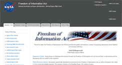 Desktop Screenshot of foia.msfc.nasa.gov