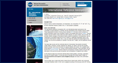 Desktop Screenshot of iri.gsfc.nasa.gov