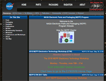 Tablet Screenshot of nepp.nasa.gov