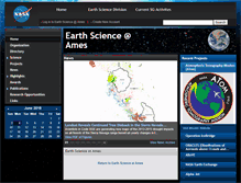 Tablet Screenshot of earthscience.arc.nasa.gov