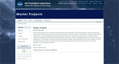 Desktop Screenshot of masterprojects.jpl.nasa.gov