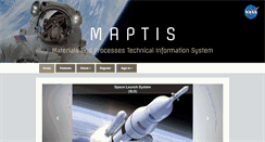 Desktop Screenshot of maptis.nasa.gov