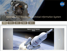 Tablet Screenshot of maptis.nasa.gov