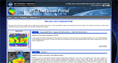 Desktop Screenshot of ourocean.jpl.nasa.gov