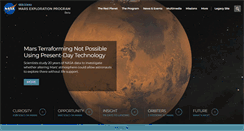 Desktop Screenshot of mars.jpl.nasa.gov