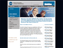 Tablet Screenshot of ombuds.hq.nasa.gov