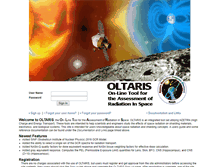 Tablet Screenshot of oltaris.larc.nasa.gov