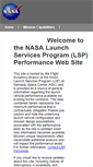 Mobile Screenshot of elvperf.ksc.nasa.gov