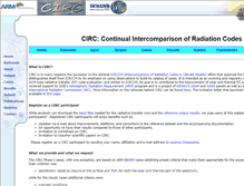 Tablet Screenshot of circ.gsfc.nasa.gov