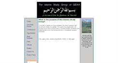 Desktop Screenshot of islamic.gsfc.nasa.gov