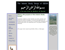 Tablet Screenshot of islamic.gsfc.nasa.gov