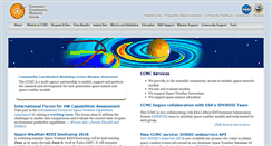Desktop Screenshot of ccmc.gsfc.nasa.gov