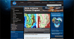 Desktop Screenshot of airbornescience.nasa.gov